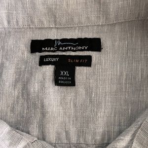 Men's Gray Marc Anthony Slim Fit XXL